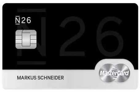 Zakelijke creditcards » N26 creditcard