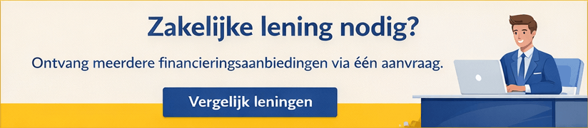Zakelijke lening kan via Creddo