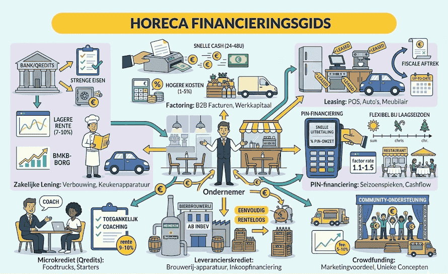 Horecafinanciering gids door Creddo