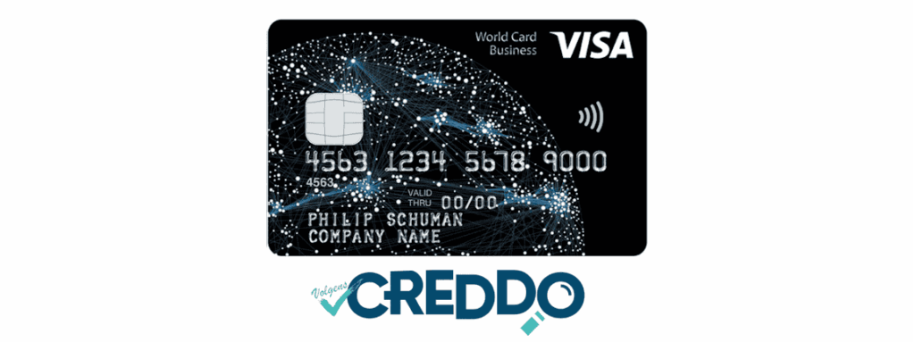Visa World Card Business volgens Creddo