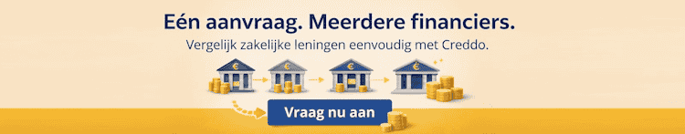 Zakelijke lening vergelijken kan via Creddo