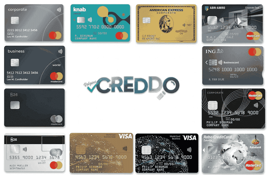 Zakelijke creditcards volgens Creddo