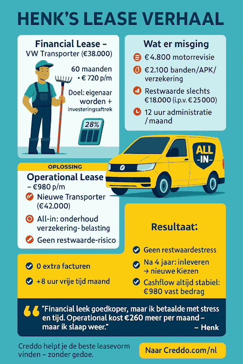 Henk's verhaal over operational lease