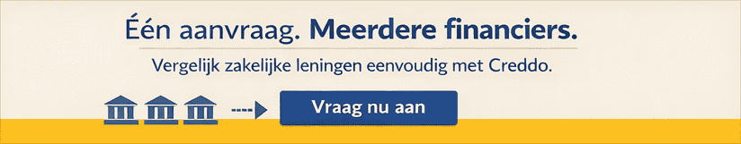 Zakelijke leningen vergelijken kan via Creddo