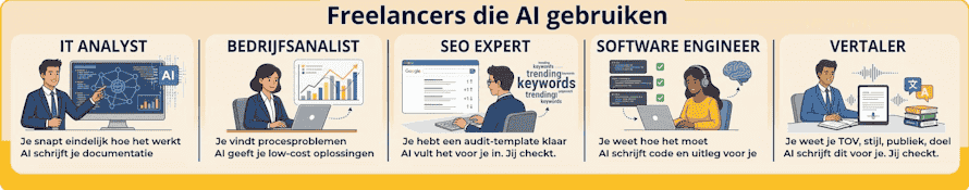 Online geld verdienen als freelancer met voorbeelden