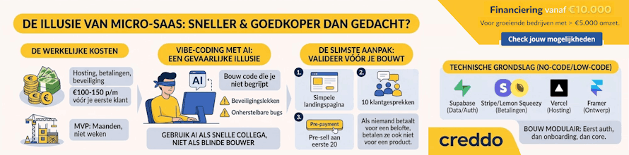 Gevaren van Micro SaaS voor het online geld verdienen