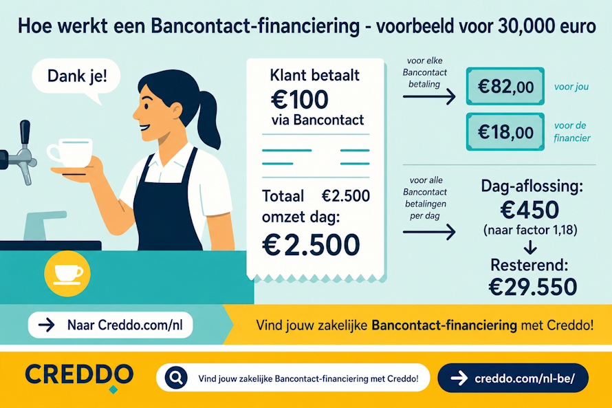 Bancontact financiering - Creddo BE