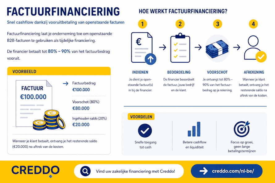 Factuurfinanciering - Creddo BE