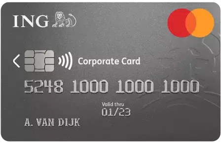 ING business card