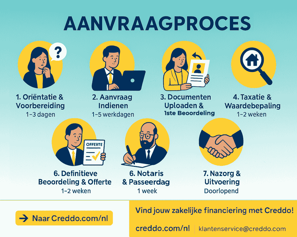 Vastgoedlening uitgelegd in stappen