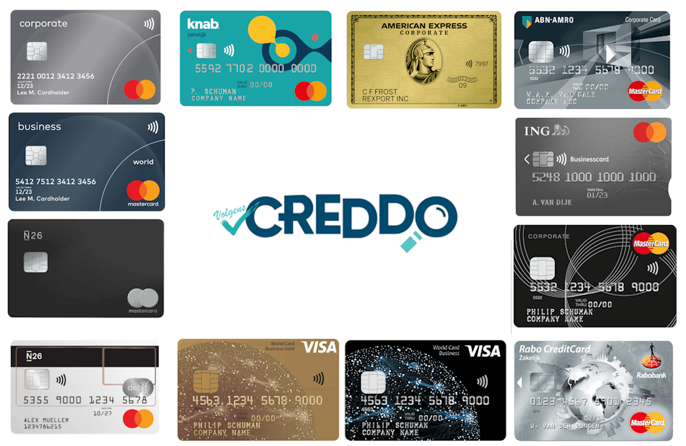 Zakelijke creditcards vergeleken