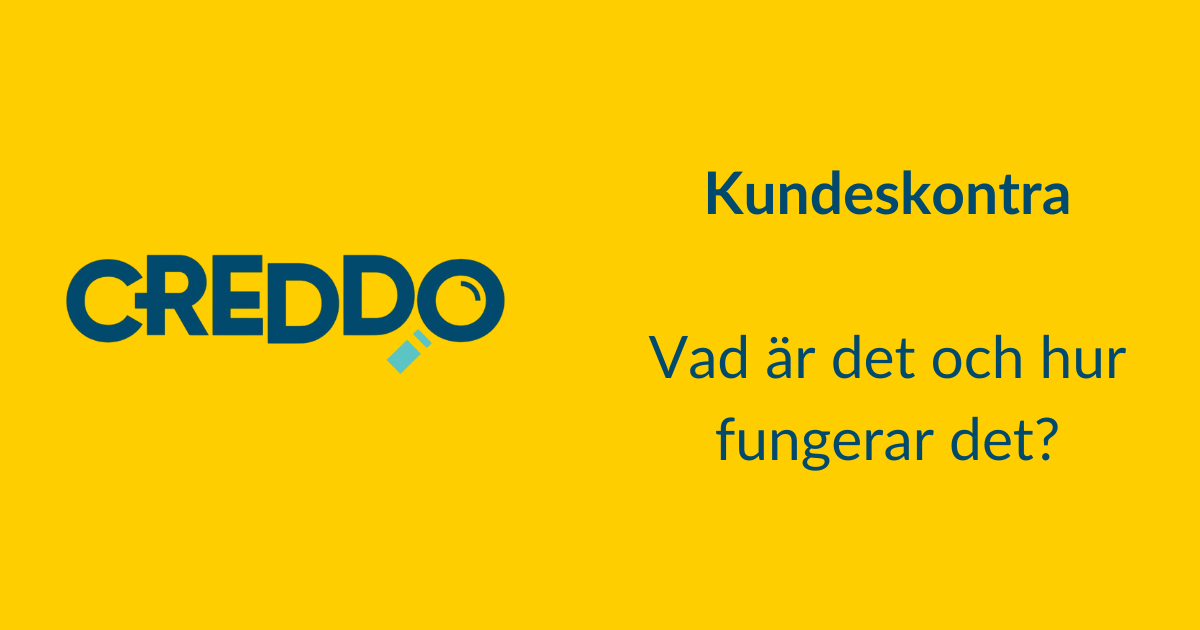 Kundeskontra - Vad är det och hur fungerar det?