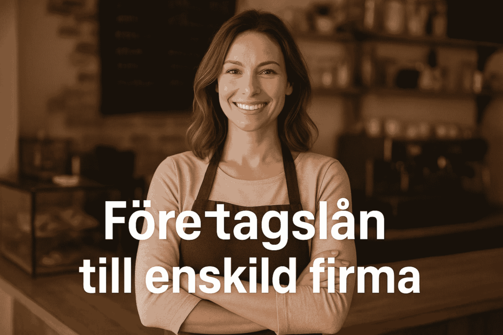 Företagslån enskild firma